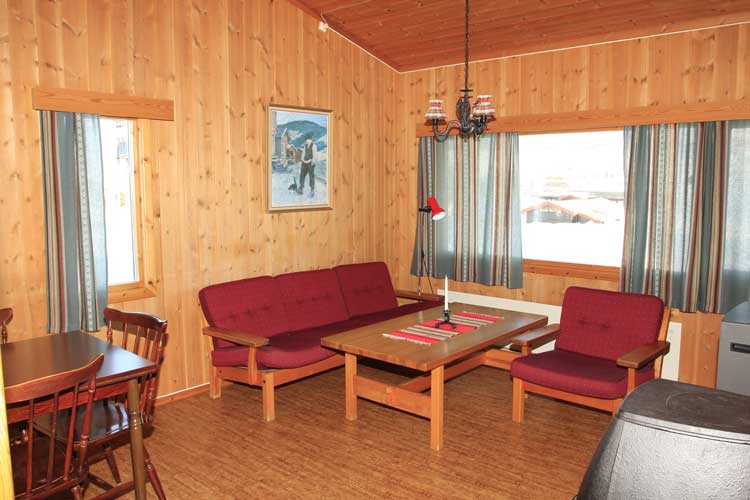Stue i Familiehytte p&aring; Dissen Seter Hytteutleie
